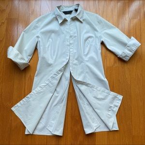 Express stretch cotton duster